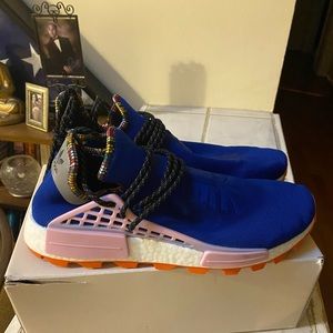 Size 11.5 human race blue